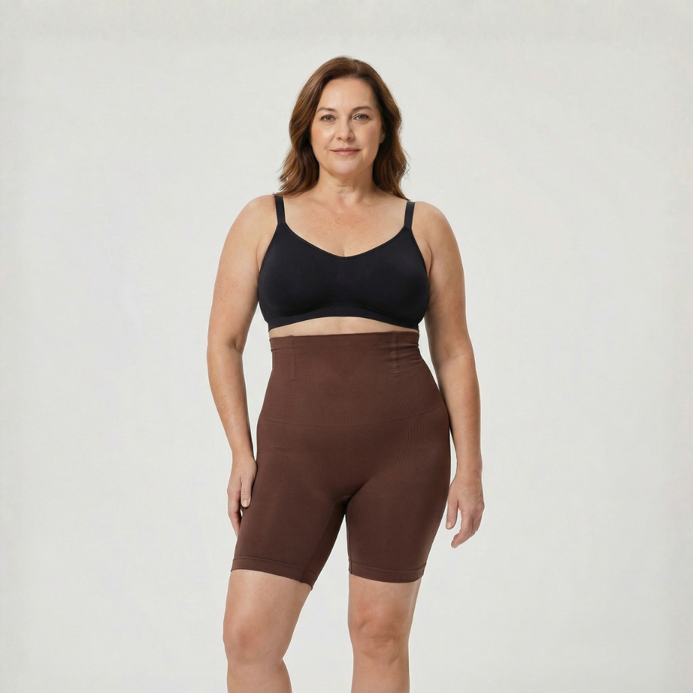 Magnyra Shaping Shorts - brown